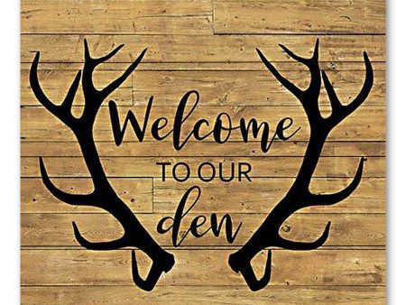 YND176PAL - Welcome to Our Den - 12x12 Sale