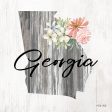 CIN2150 - Floral Georgia State Art - 12x12 Hot on Sale