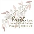 KR895 - Faith - It s Knowing that He Will - 12x12 on Sale