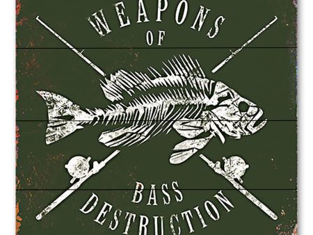 JGS503PAL - Weapons of Bass Destruction - 12x12 Fashion