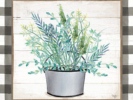 MOL2145 - Potted Herbs II  - 12x12 Hot on Sale