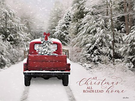 LD2350 - At Christmas All Roads Lead Home - 16x12 Online Hot Sale