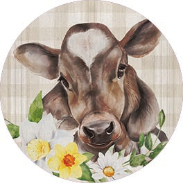 LUX862RP - Bessie with Flowers - 18x18 Online Hot Sale