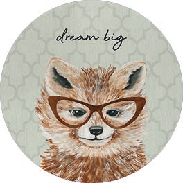 CIN3901RP - Dream Big Fox - 18x18 Discount