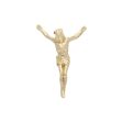 Cristo diseño especial en oro amarillo 14 kilates. For Discount