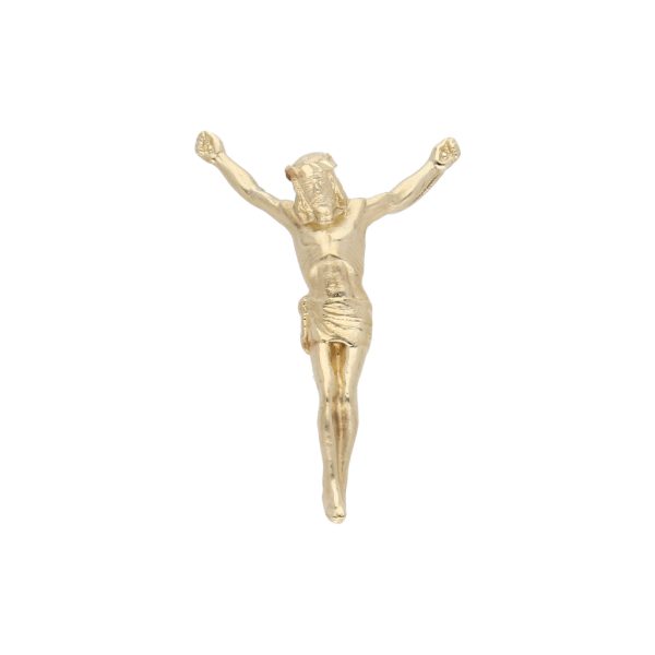 Cristo diseño especial en oro amarillo 14 kilates. For Discount