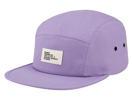 Miguel Strapback Hat - Plum For Discount