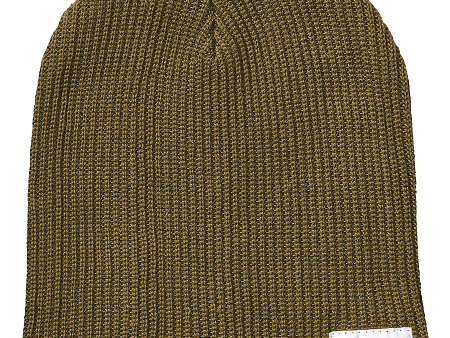 Compass Beanie - Olive Sale