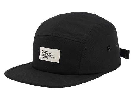 Miguel Strapback Hat - Black For Sale