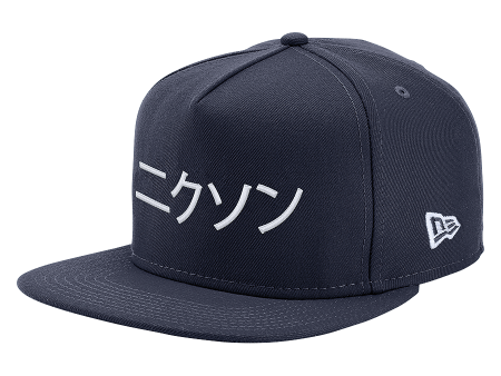 Major League Snapback Hat - Navy Fashion