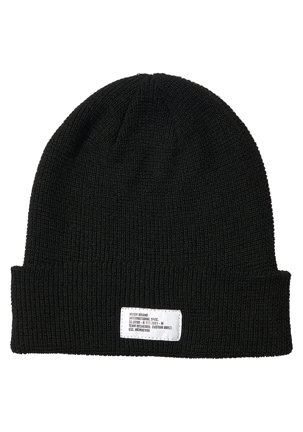 Grand Beanie - Black Fashion