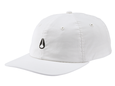 Agent Strapback Hat - White   Black For Discount