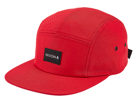 Mikey 5 Panel Hat - Red Online