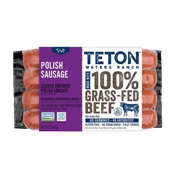 Teton Waters Beef Polish Sausage Cheap