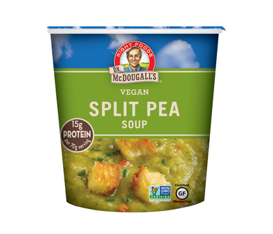 Dr. McDougall s Split Pea Soup Cup 2.5pz on Sale