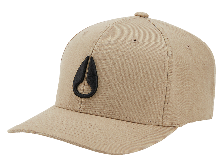 Deep Down Flexfit Athletic Fit Hat - Khaki For Cheap