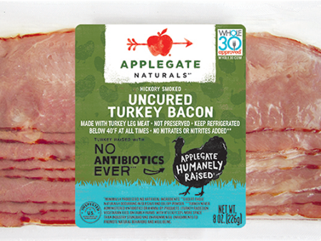 Applegate Farms Turkey Bacon 8 Oz For Sale