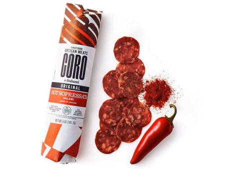 Coro  Hot Sopressata Salami  5 0z For Discount