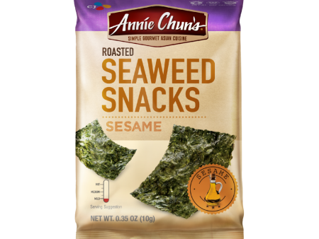 Annie Chun Org Seaweed Snack Seasame .16oz Online now