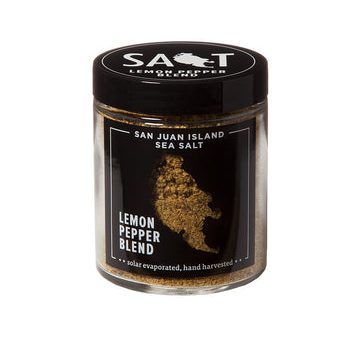 San Juan Island Sea Salt Lemon Pepper Blend 3.75oz Hot on Sale