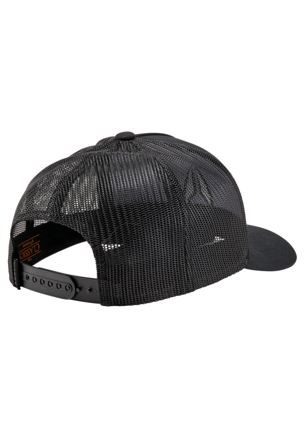 Iconed Trucker Hat - Black   Black For Sale