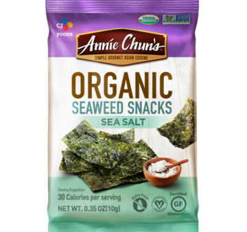 Annie Chun Org Seaweed Snack Sea Salt .16oz Hot on Sale