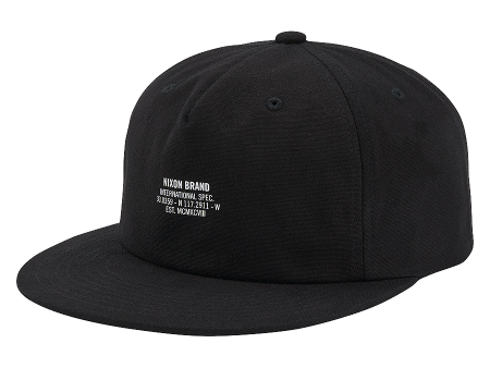 Fatigue Strapback Hat - Black Online Sale