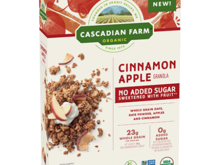 Cascadian Farm Org Cinnamon Apple Granola 13oz Cheap