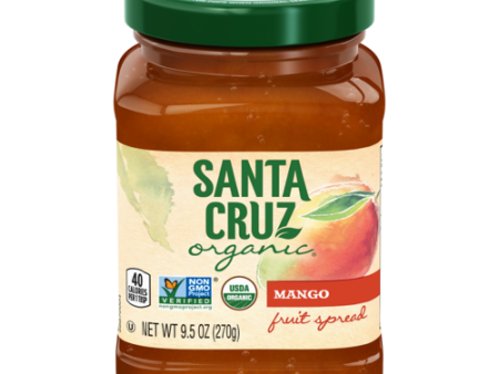 Santa Cruz Org Mango Fruit Spread 9.5oz For Sale