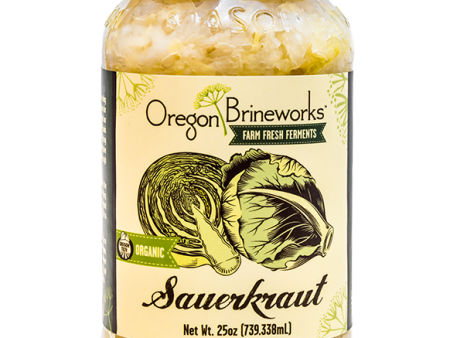 Oregon Brineworks Org Sauerkraut 25 Oz Sale