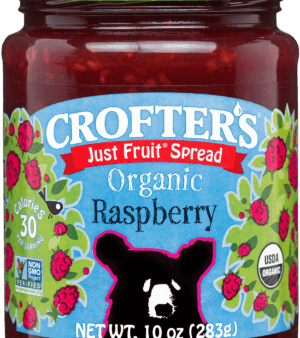 Crofter s Org Raspberry Just Fruit Spread 10oz For Cheap