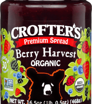 Crofters Premium Spread Berry Hrvst Og 16.5oz Hot on Sale