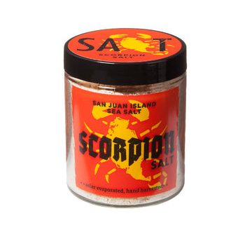 San Juan Island Sea Salt Scorpion Salt 3.75oz Hot on Sale