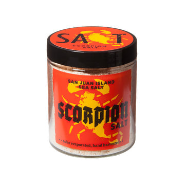 San Juan Island Sea Salt Scorpion Salt 3.75oz Hot on Sale