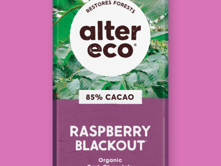 Alter Eco Org Blackout Chocolate Raspberry 2.65oz Supply