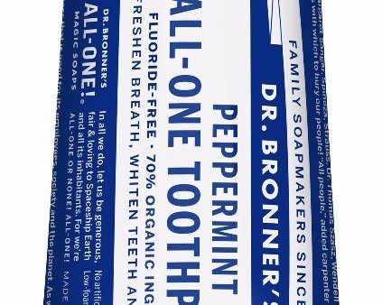 Dr Bronners Pprmnt All One Toothpaste Ogc 5oz Hot on Sale