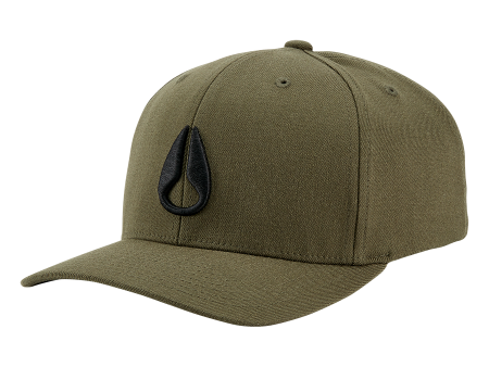 Deep Down Snapback - Olive Cheap