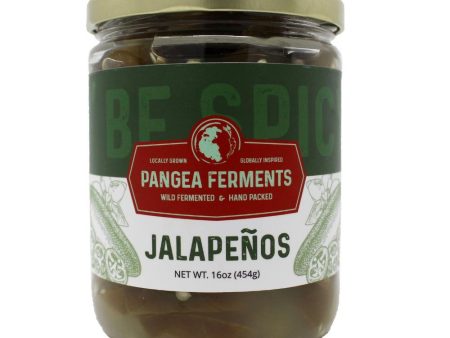 Pangea Ferments Org Jalapenos 16 oz Online Hot Sale