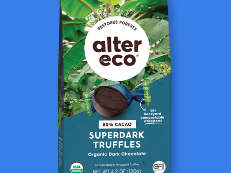 Alter Eco Org Super Dark Truffles 10pk 4.2oz For Discount