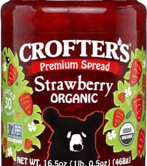 Crofter s ORg Strawberry Conserves 16.5oz For Cheap