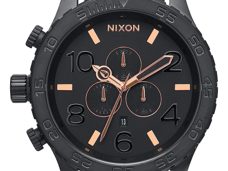 51-30 Chrono - All Black   Rose Gold Fashion