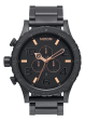 51-30 Chrono - All Black   Rose Gold Fashion