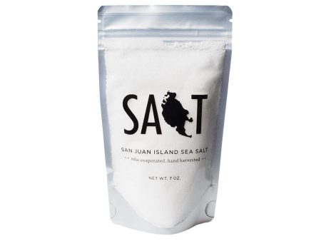 San Juan Island Sea Salt Salt Pouch 7oz on Sale