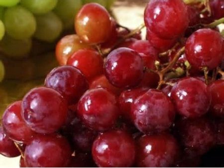 Org Red Seedless Grapes (per pound) For Cheap