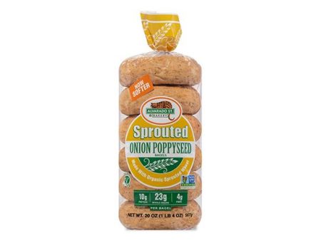 Alvarado Bagel Onion Poppy Sp Ogc 20 Oz Cheap