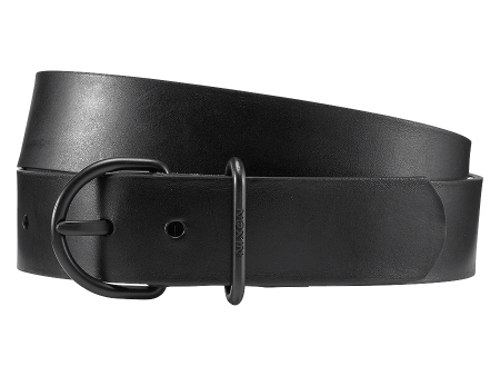 Steele Leather Belt - Black For Discount