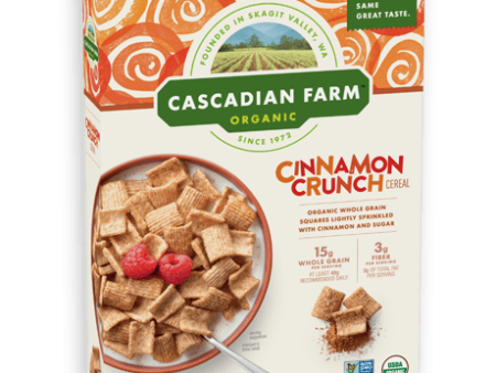 Cascadian Farm Org Cinnamon Crunch Cereal 9.2oz Sale