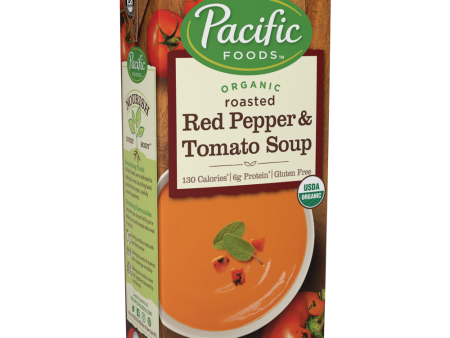 Pacific Rst Pepper Tomato Soup Og 32 Oz For Sale