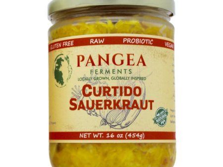 Pangea Ferments Org Curtido Sauerkraut 16 oz Online Hot Sale