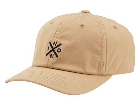 Del Mar Strapback Hat - Khaki Discount